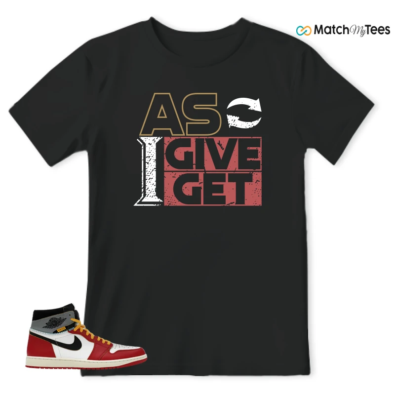 NIKE AIR JORDAN 1 HIGH X UNION LA SNEAKER Matching Tees t-shirt
