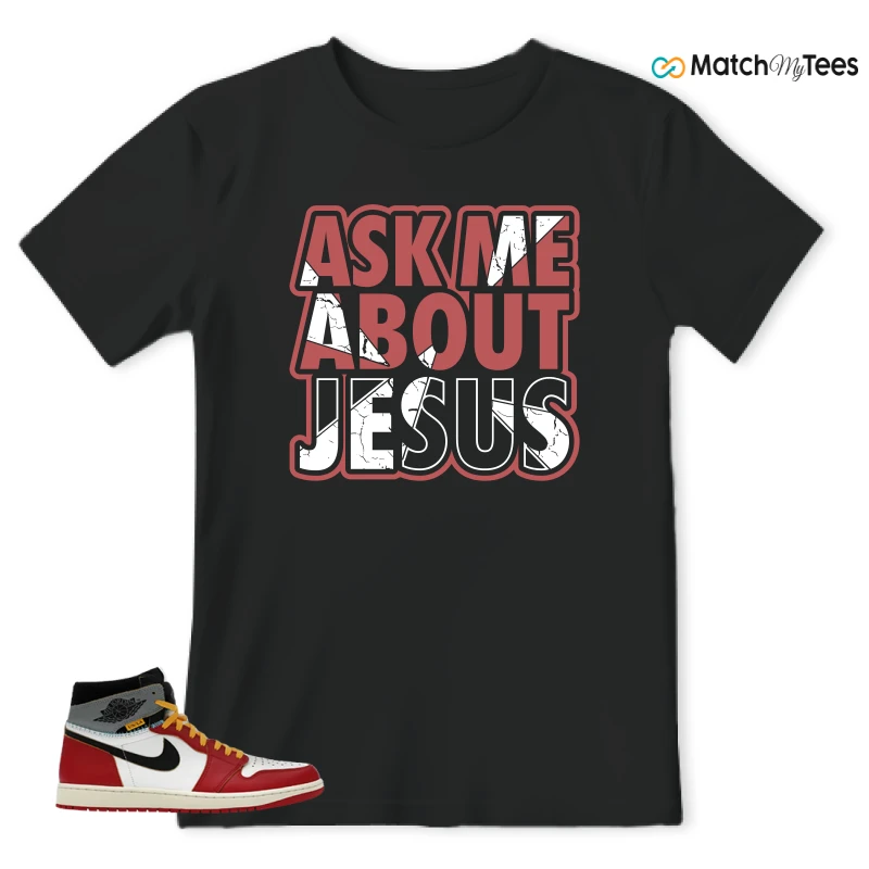 NIKE AIR JORDAN 1 HIGH X UNION LA SNEAKER Matching Tees t-shirt