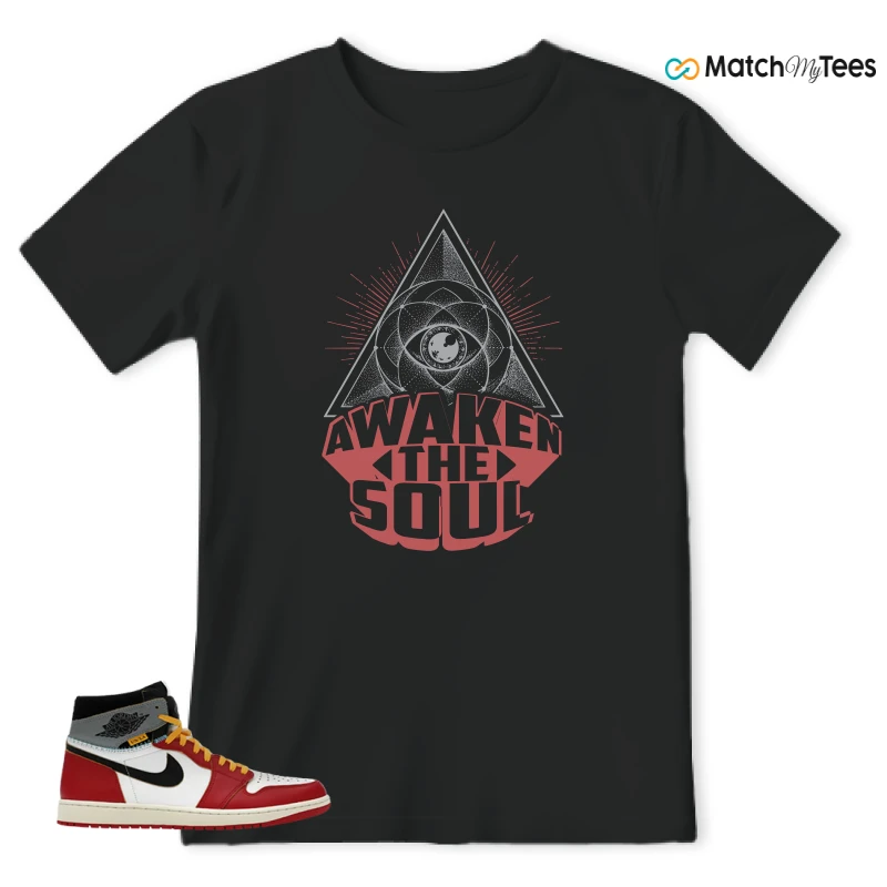 NIKE AIR JORDAN 1 HIGH X UNION LA SNEAKER Matching Tees t-shirt