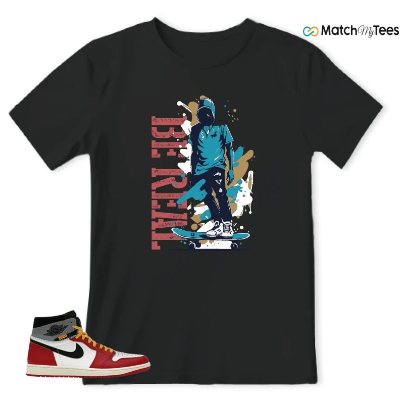 NIKE AIR JORDAN 1 HIGH X UNION LA SNEAKER Matching Tees t-shirt