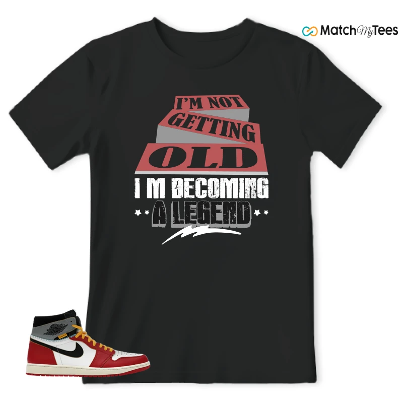 NIKE AIR JORDAN 1 HIGH X UNION LA SNEAKER Matching Tees t-shirt