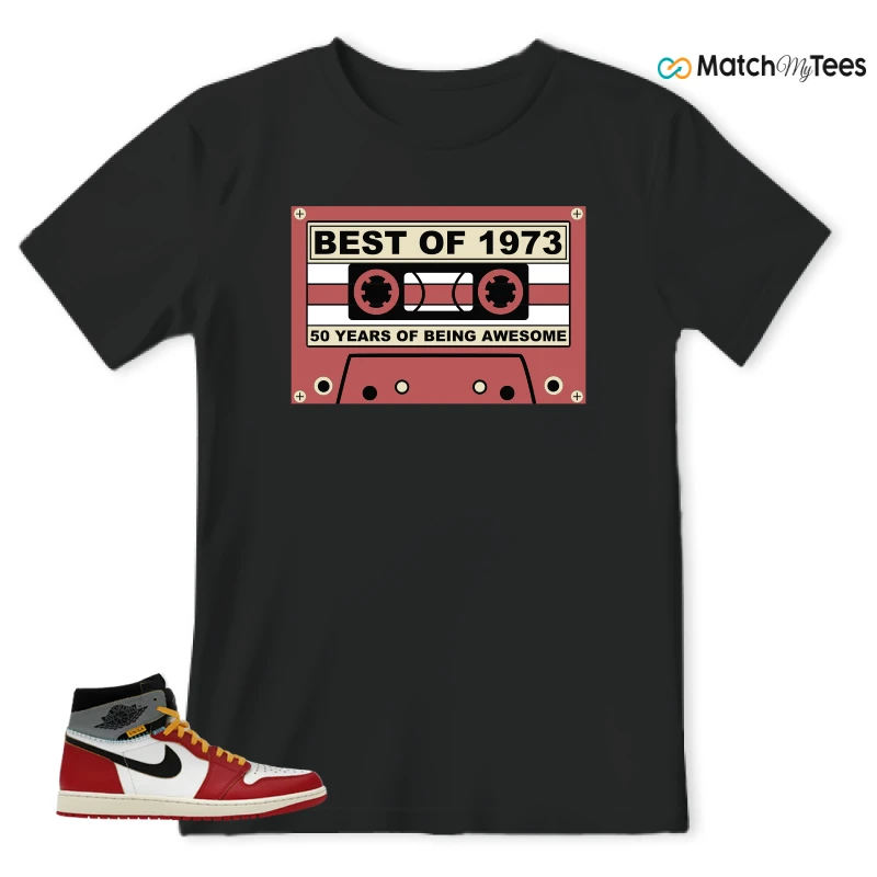 NIKE AIR JORDAN 1 HIGH X UNION LA SNEAKER Matching Tees t-shirt