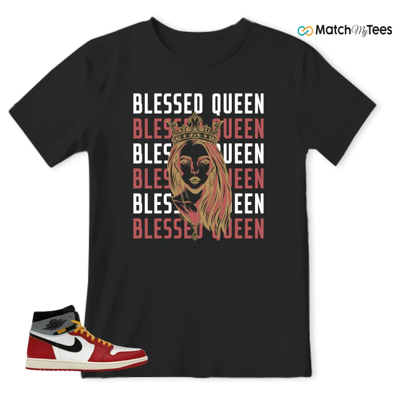 NIKE AIR JORDAN 1 HIGH X UNION LA SNEAKER Matching Tees t-shirt