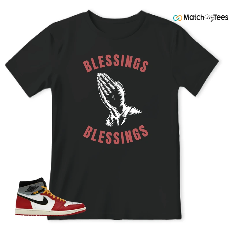 NIKE AIR JORDAN 1 HIGH X UNION LA SNEAKER Matching Tees t-shirt