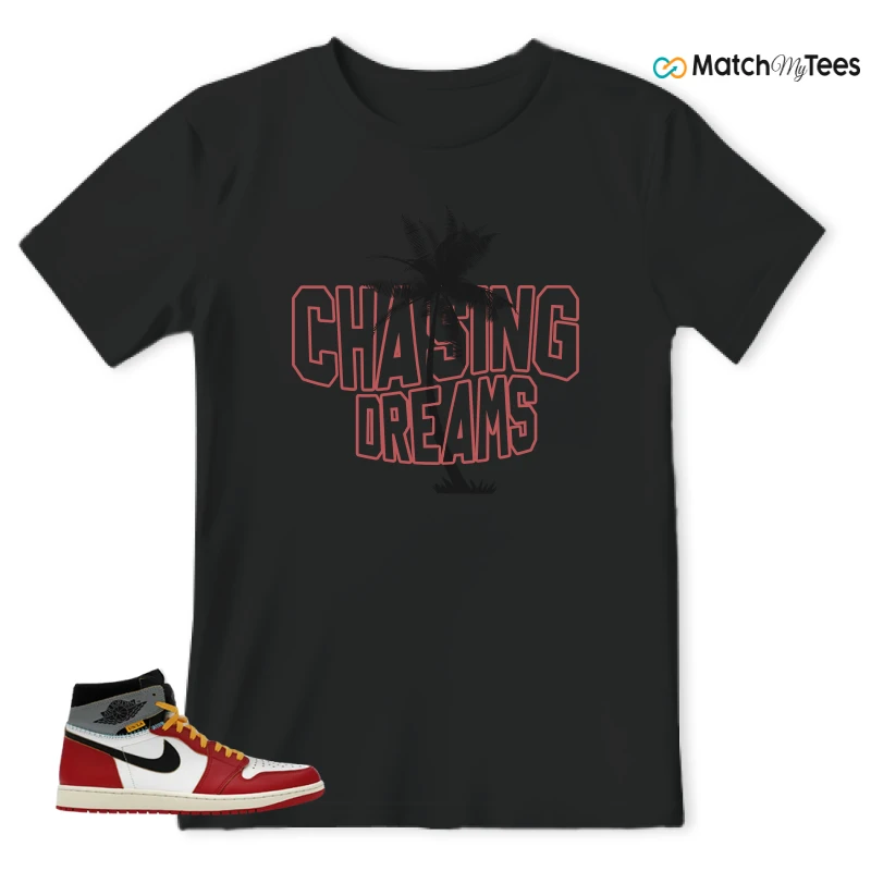 NIKE AIR JORDAN 1 HIGH X UNION LA SNEAKER Matching Tees t-shirt