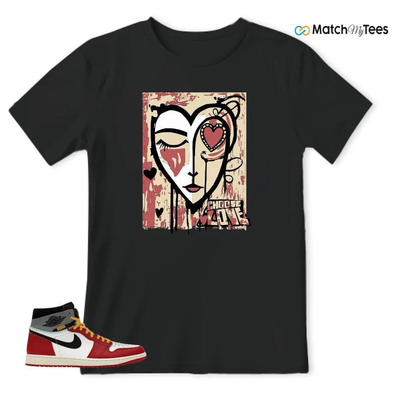 NIKE AIR JORDAN 1 HIGH X UNION LA SNEAKER Matching Tees t-shirt