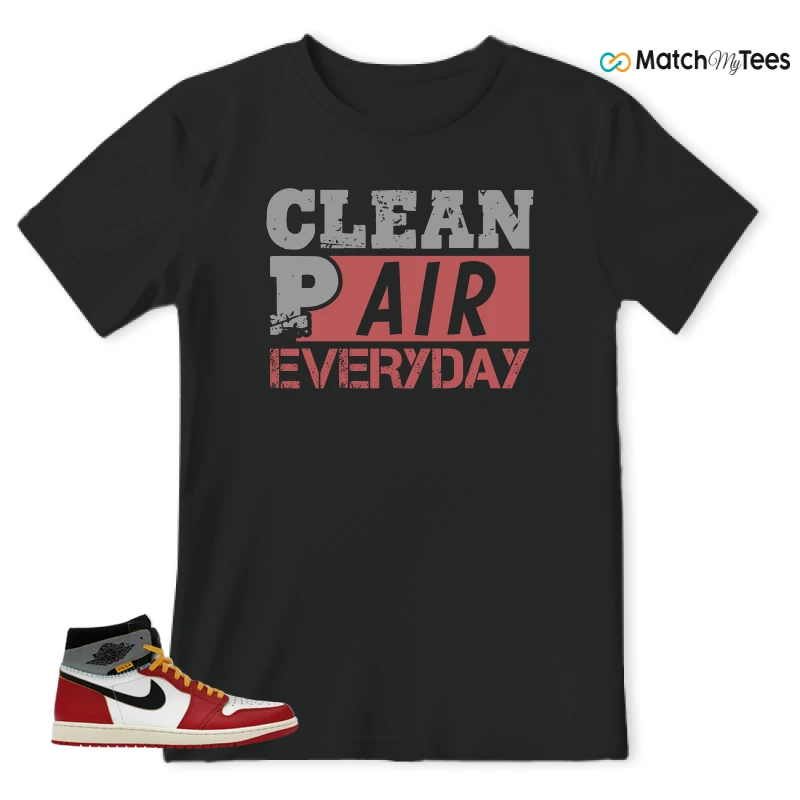 NIKE AIR JORDAN 1 HIGH X UNION LA SNEAKER Matching Tees t-shirt