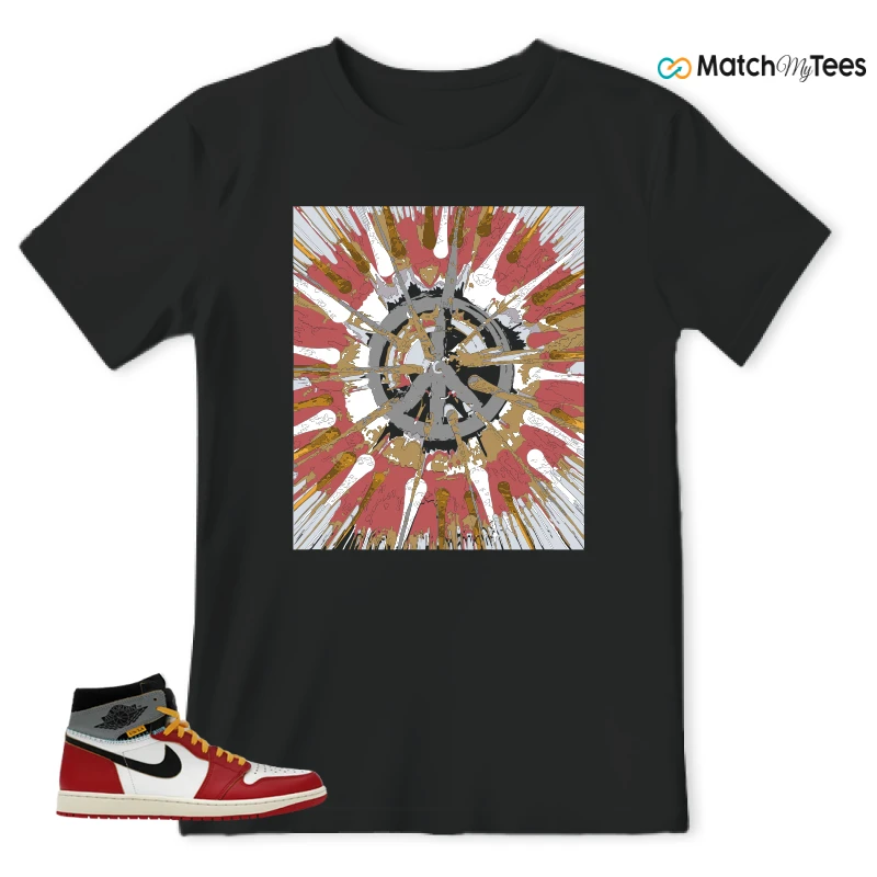 NIKE AIR JORDAN 1 HIGH X UNION LA SNEAKER Matching Tees t-shirt