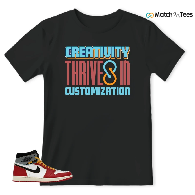 NIKE AIR JORDAN 1 HIGH X UNION LA SNEAKER Matching Tees t-shirt