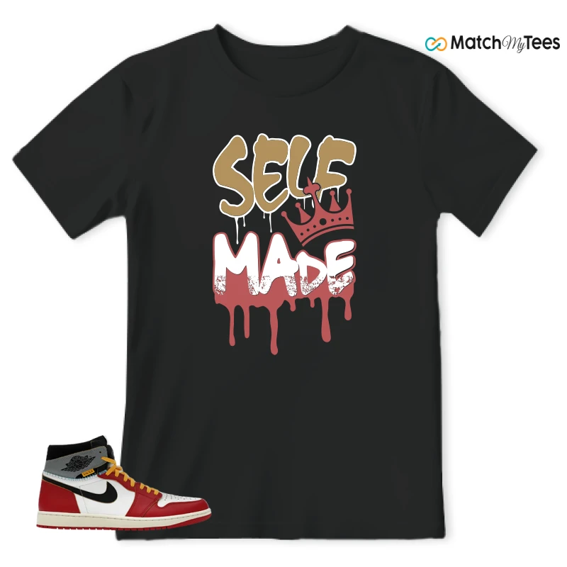 NIKE AIR JORDAN 1 HIGH X UNION LA SNEAKER Matching Tees t-shirt