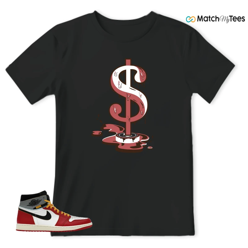 NIKE AIR JORDAN 1 HIGH X UNION LA SNEAKER Matching Tees t-shirt