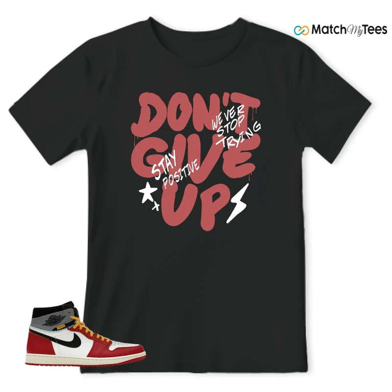 NIKE AIR JORDAN 1 HIGH X UNION LA SNEAKER Matching Tees t-shirt