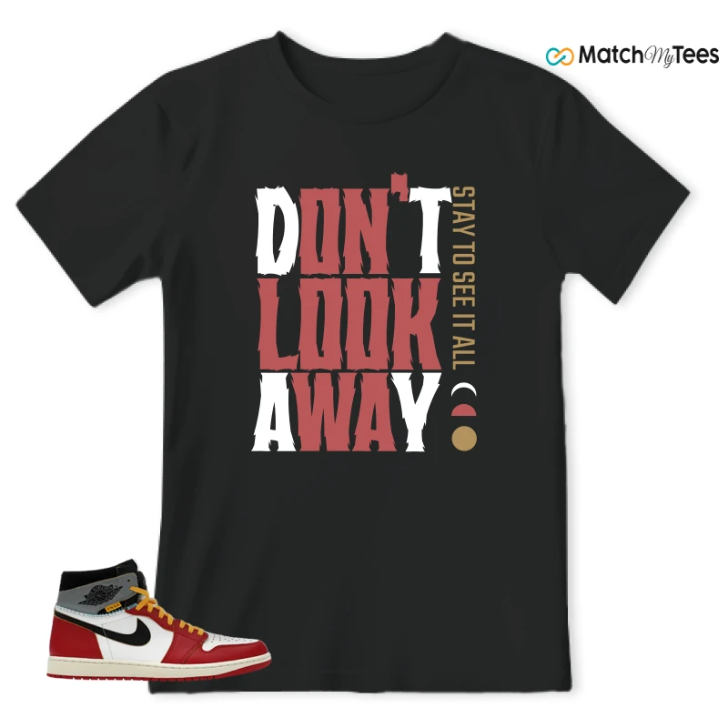 NIKE AIR JORDAN 1 HIGH X UNION LA SNEAKER Matching Tees t-shirt