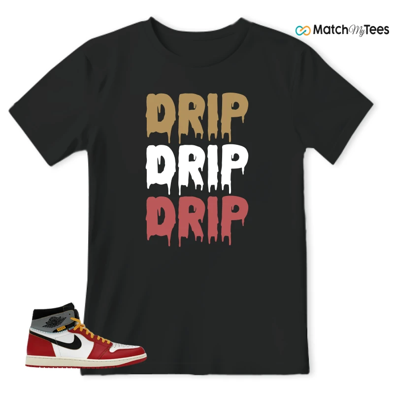 NIKE AIR JORDAN 1 HIGH X UNION LA SNEAKER Matching Tees t-shirt