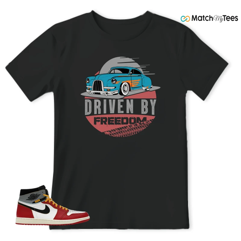 NIKE AIR JORDAN 1 HIGH X UNION LA SNEAKER Matching Tees t-shirt