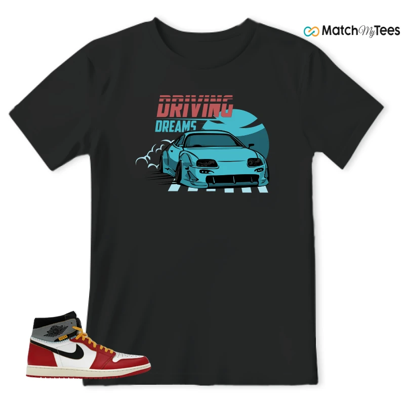 NIKE AIR JORDAN 1 HIGH X UNION LA SNEAKER Matching Tees t-shirt