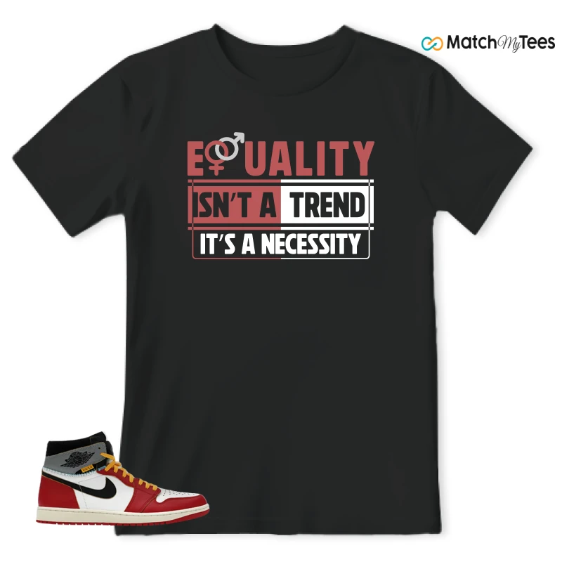 NIKE AIR JORDAN 1 HIGH X UNION LA SNEAKER Matching Tees t-shirt