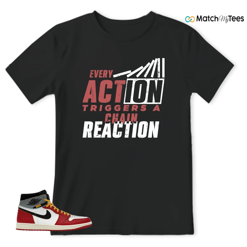 NIKE AIR JORDAN 1 HIGH X UNION LA SNEAKER Matching Tees t-shirt
