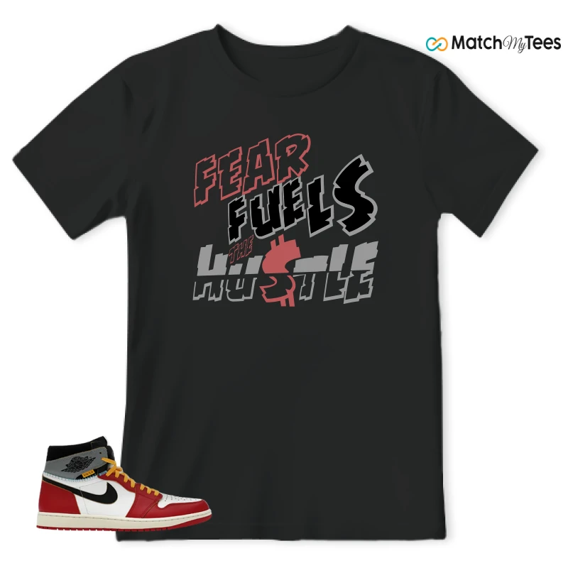 NIKE AIR JORDAN 1 HIGH X UNION LA SNEAKER Matching Tees t-shirt