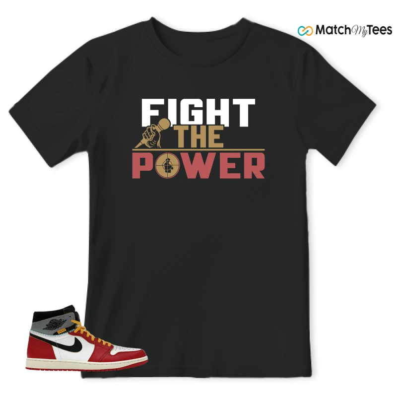 NIKE AIR JORDAN 1 HIGH X UNION LA SNEAKER Matching Tees t-shirt