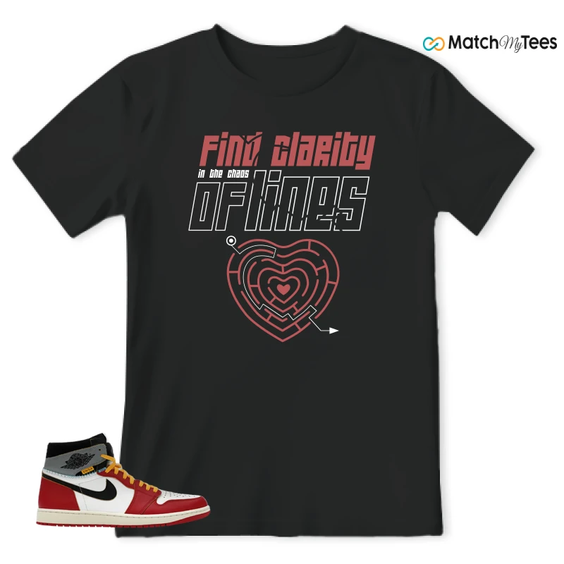 NIKE AIR JORDAN 1 HIGH X UNION LA SNEAKER Matching Tees t-shirt