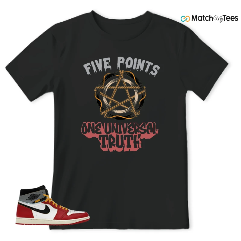 NIKE AIR JORDAN 1 HIGH X UNION LA SNEAKER Matching Tees t-shirt