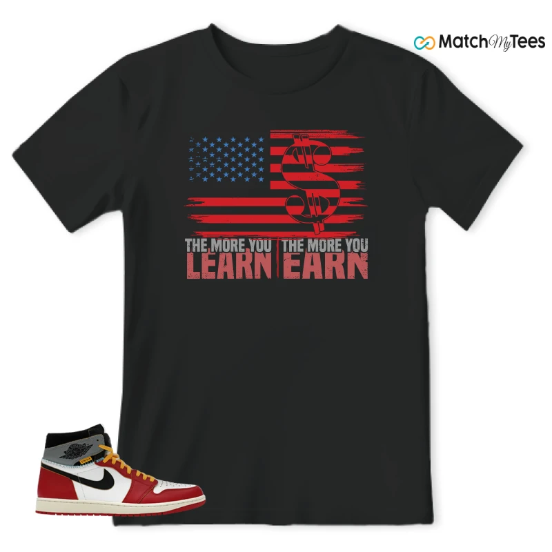NIKE AIR JORDAN 1 HIGH X UNION LA SNEAKER Matching Tees t-shirt