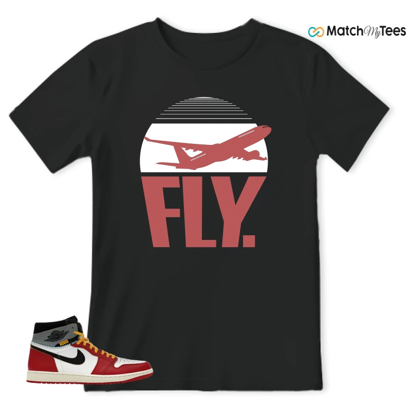 NIKE AIR JORDAN 1 HIGH X UNION LA SNEAKER Matching Tees t-shirt