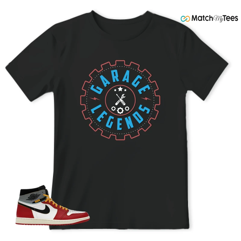 NIKE AIR JORDAN 1 HIGH X UNION LA SNEAKER Matching Tees t-shirt