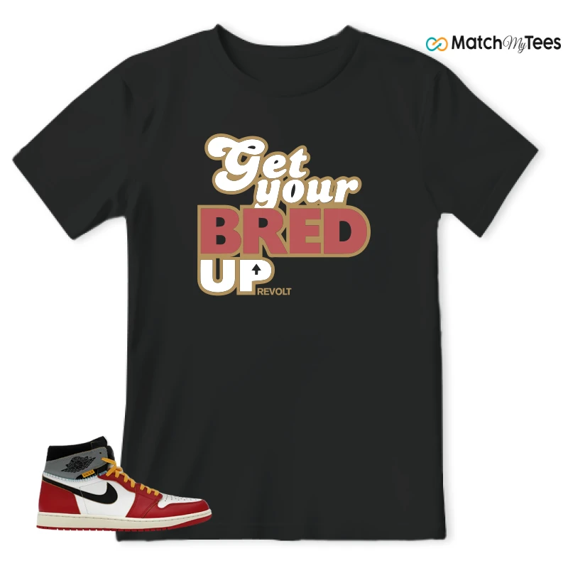 NIKE AIR JORDAN 1 HIGH X UNION LA SNEAKER Matching Tees t-shirt