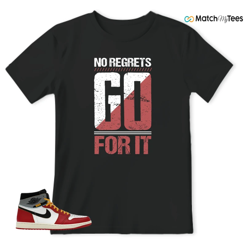 NIKE AIR JORDAN 1 HIGH X UNION LA SNEAKER Matching Tees t-shirt