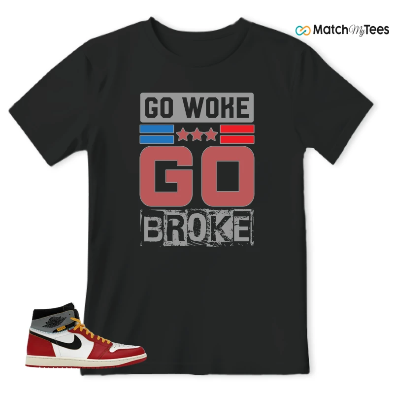 NIKE AIR JORDAN 1 HIGH X UNION LA SNEAKER Matching Tees t-shirt