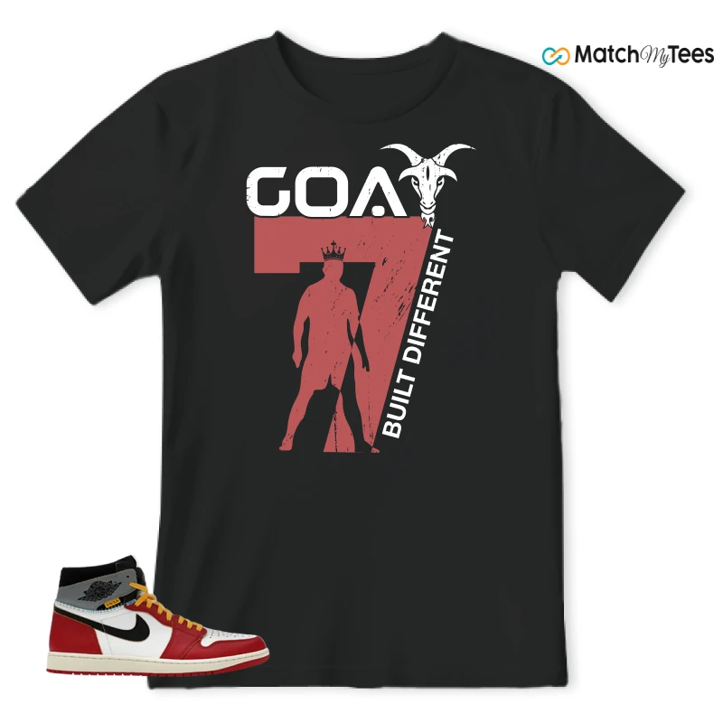 NIKE AIR JORDAN 1 HIGH X UNION LA SNEAKER Matching Tees t-shirt