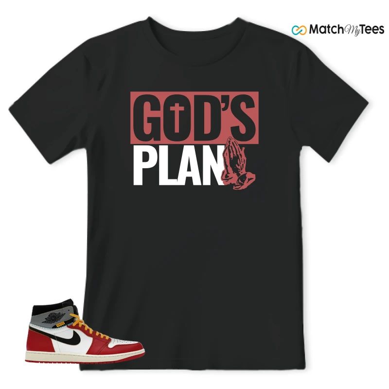 NIKE AIR JORDAN 1 HIGH X UNION LA SNEAKER Matching Tees t-shirt