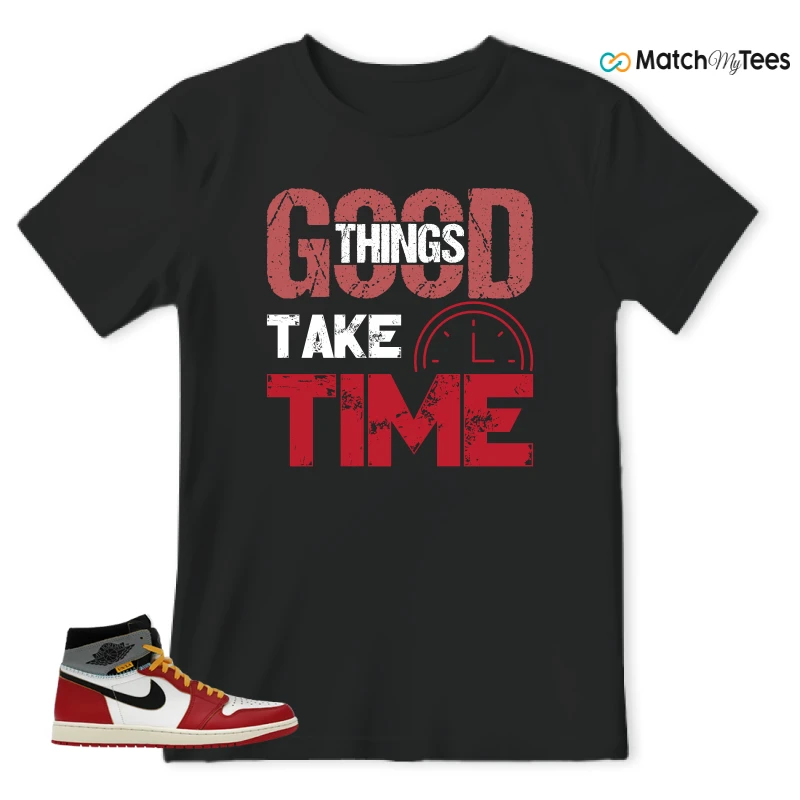 NIKE AIR JORDAN 1 HIGH X UNION LA SNEAKER Matching Tees t-shirt