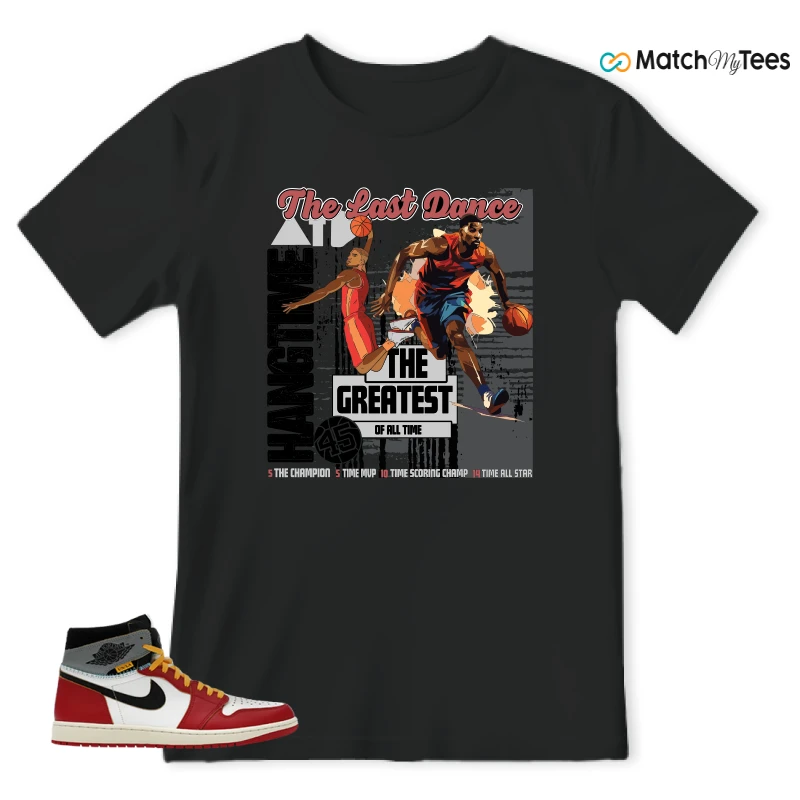NIKE AIR JORDAN 1 HIGH X UNION LA SNEAKER Matching Tees t-shirt