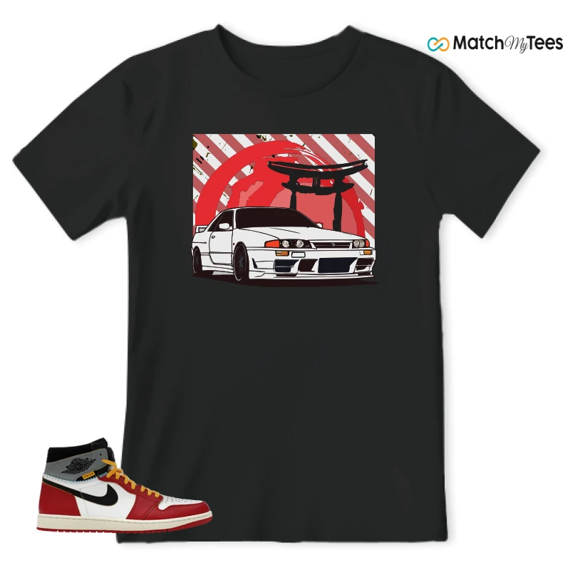 NIKE AIR JORDAN 1 HIGH X UNION LA SNEAKER Matching Tees t-shirt