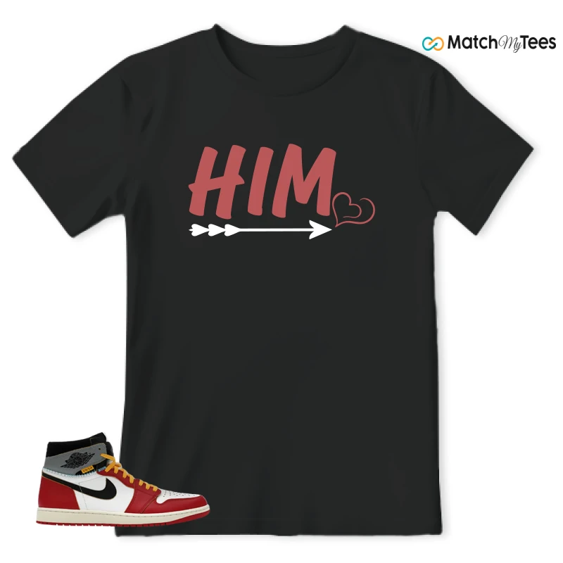 NIKE AIR JORDAN 1 HIGH X UNION LA SNEAKER Matching Tees t-shirt