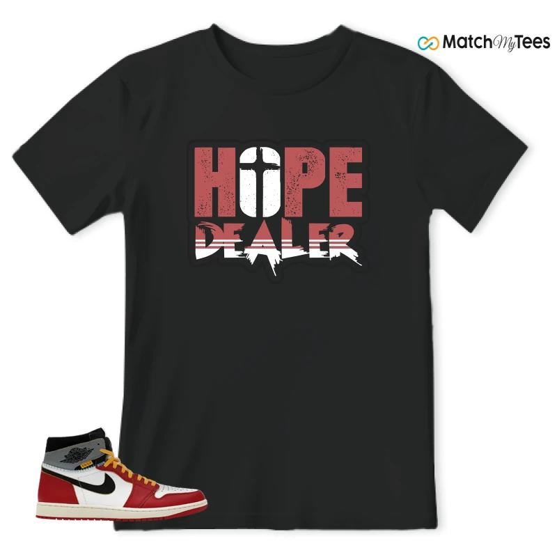 NIKE AIR JORDAN 1 HIGH X UNION LA SNEAKER Matching Tees t-shirt