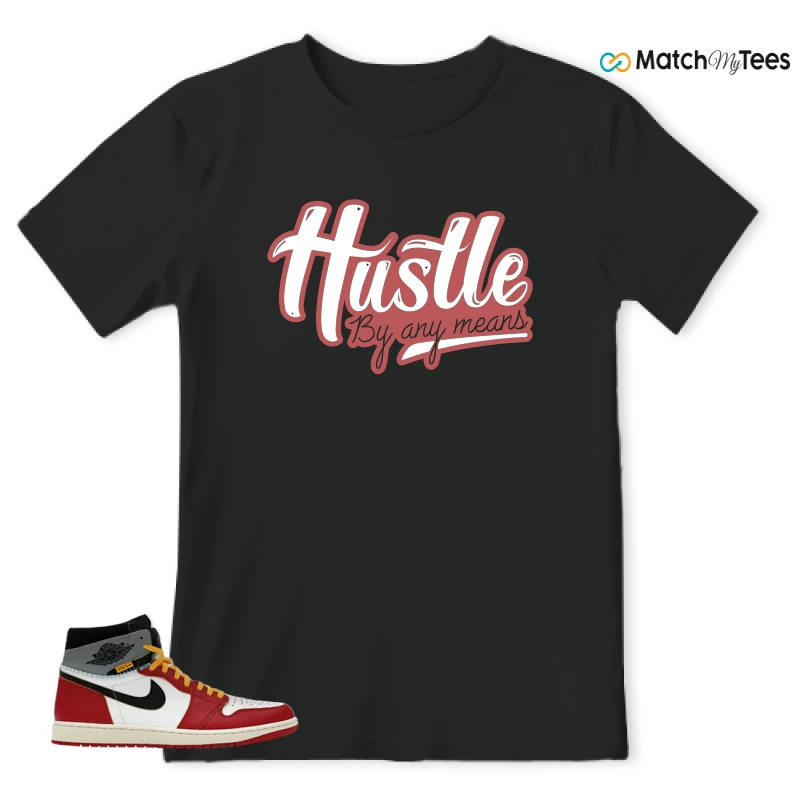 NIKE AIR JORDAN 1 HIGH X UNION LA SNEAKER Matching Tees t-shirt