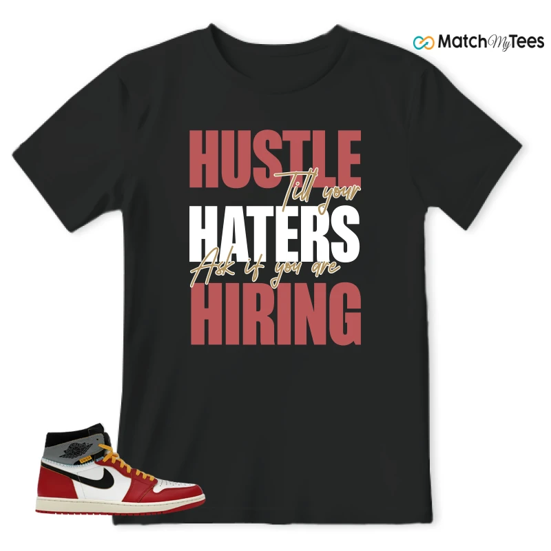 NIKE AIR JORDAN 1 HIGH X UNION LA SNEAKER Matching Tees t-shirt