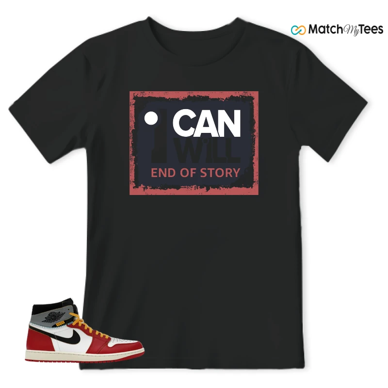 NIKE AIR JORDAN 1 HIGH X UNION LA SNEAKER Matching Tees t-shirt