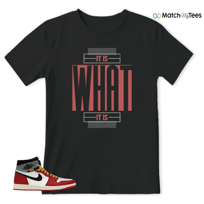 NIKE AIR JORDAN 1 HIGH X UNION LA SNEAKER Matching Tees t-shirt