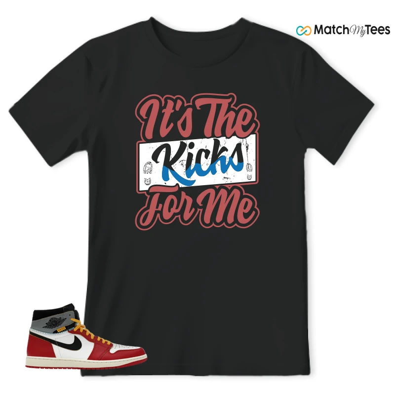 NIKE AIR JORDAN 1 HIGH X UNION LA SNEAKER Matching Tees t-shirt