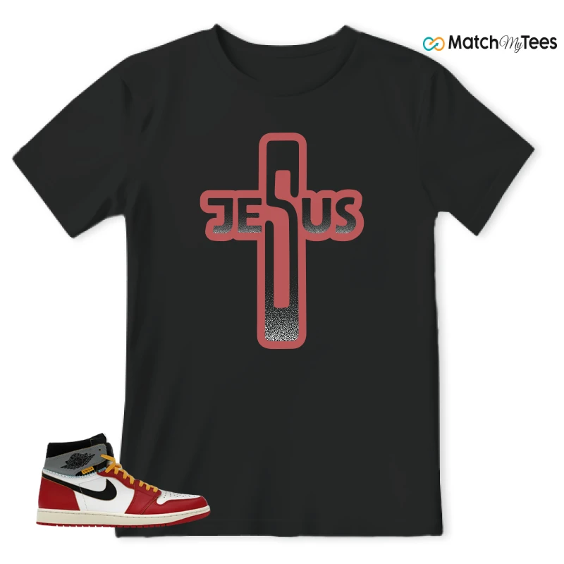 NIKE AIR JORDAN 1 HIGH X UNION LA SNEAKER Matching Tees t-shirt
