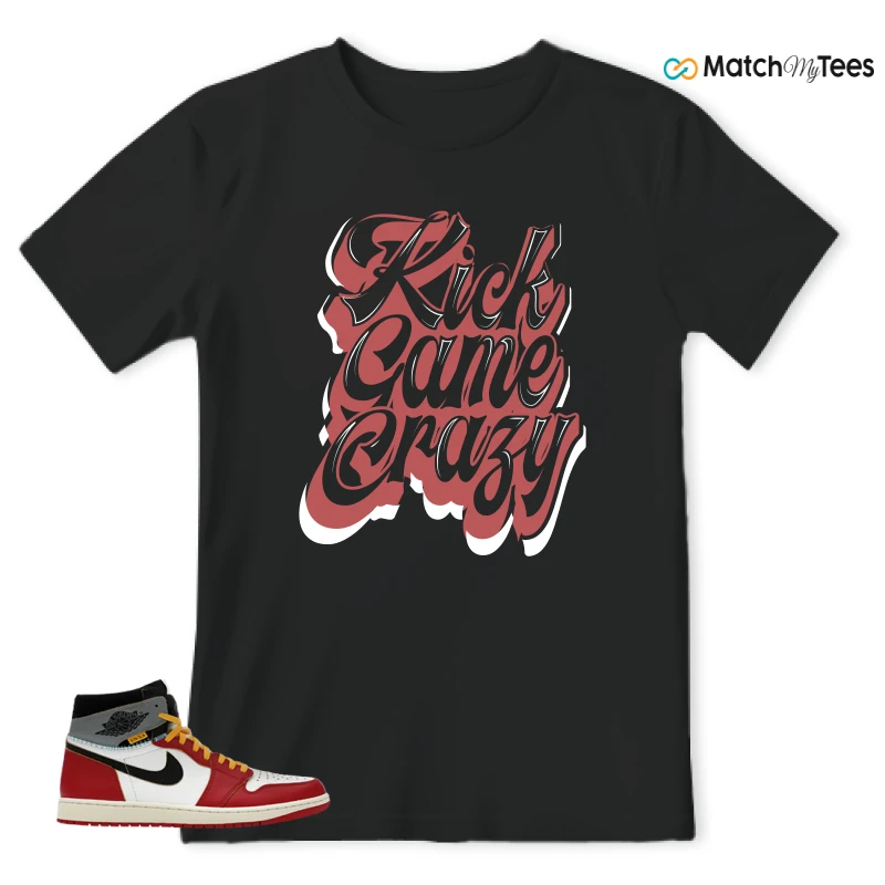 NIKE AIR JORDAN 1 HIGH X UNION LA SNEAKER Matching Tees t-shirt