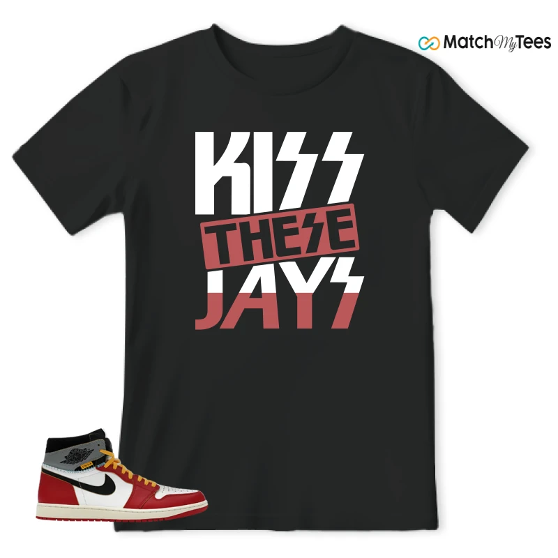 NIKE AIR JORDAN 1 HIGH X UNION LA SNEAKER Matching Tees t-shirt