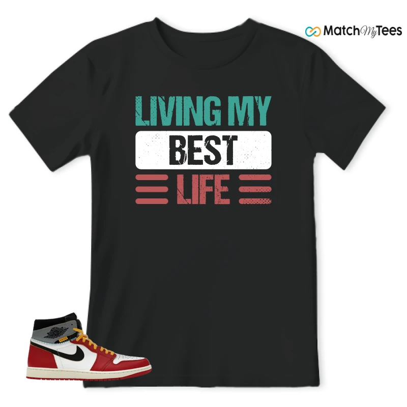 NIKE AIR JORDAN 1 HIGH X UNION LA SNEAKER Matching Tees t-shirt