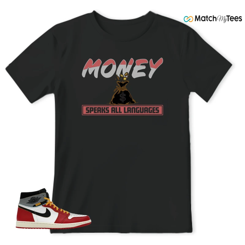 NIKE AIR JORDAN 1 HIGH X UNION LA SNEAKER Matching Tees t-shirt