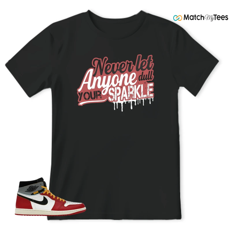 NIKE AIR JORDAN 1 HIGH X UNION LA SNEAKER Matching Tees t-shirt